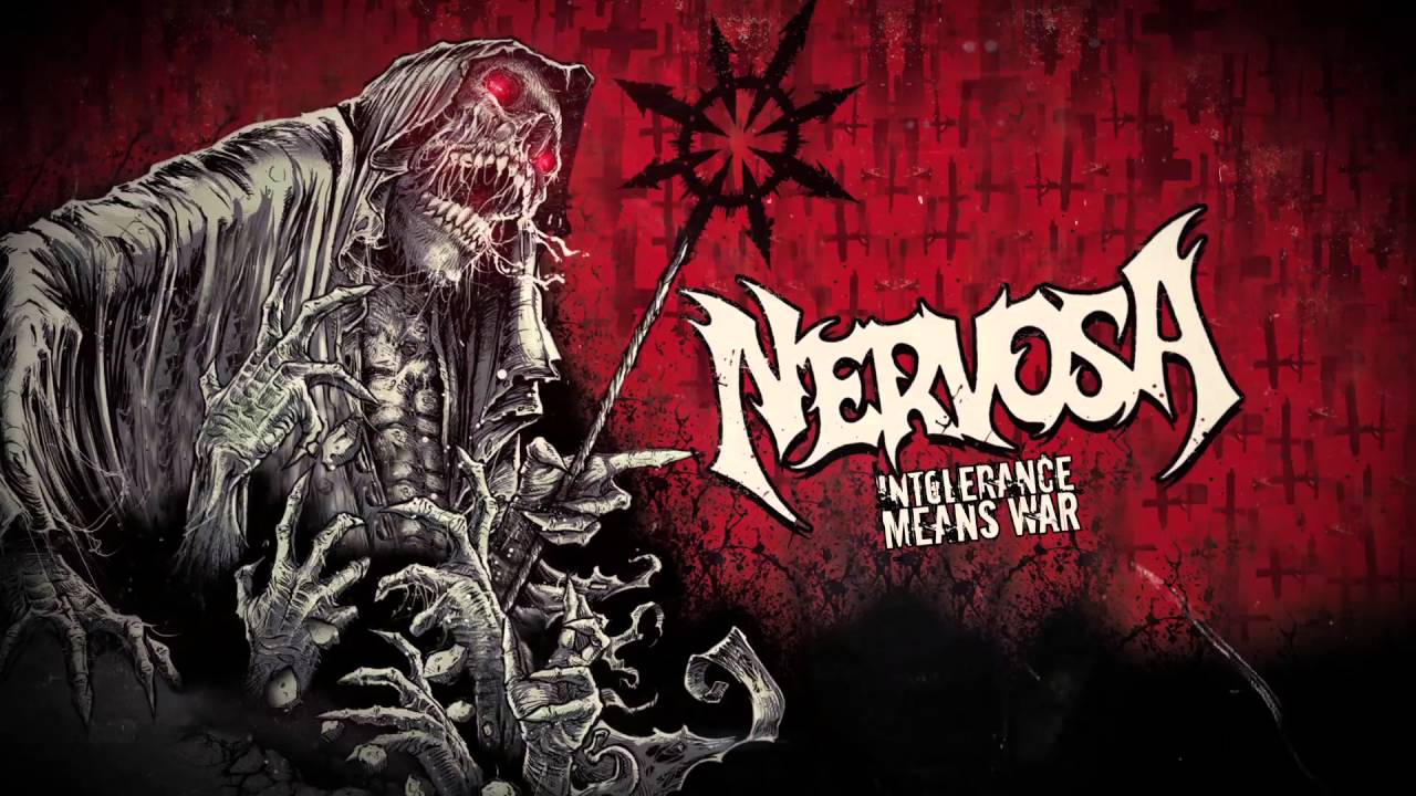 NERVOSA - Intolerance Means War (Official Lyric Video) | Napalm Records