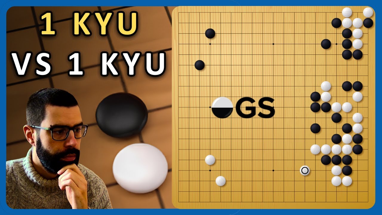 ⚫ J'affronte un 1 Kyu OGS au Jeu de Go (43)