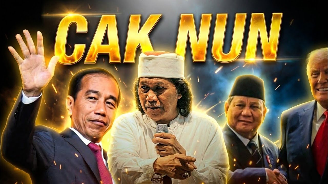Momen Cak Nun Ditanya Tentang Jokowi Dan Prabowo Oleh Jamaah