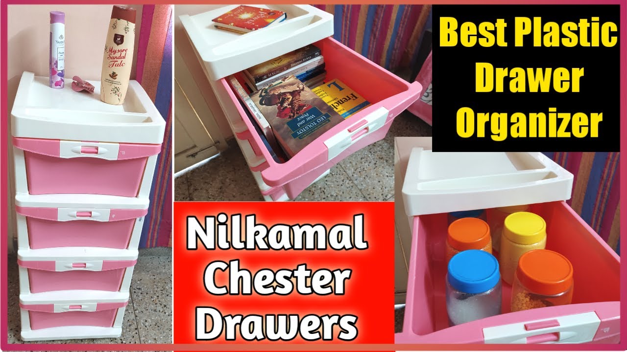 NILKAMAL CHESTER SERIES PLASTIC FOUR DRAWER CABINET || PLASTIC DRAWER ORGANIZER✓ BEST PLASTIC DRAWER
