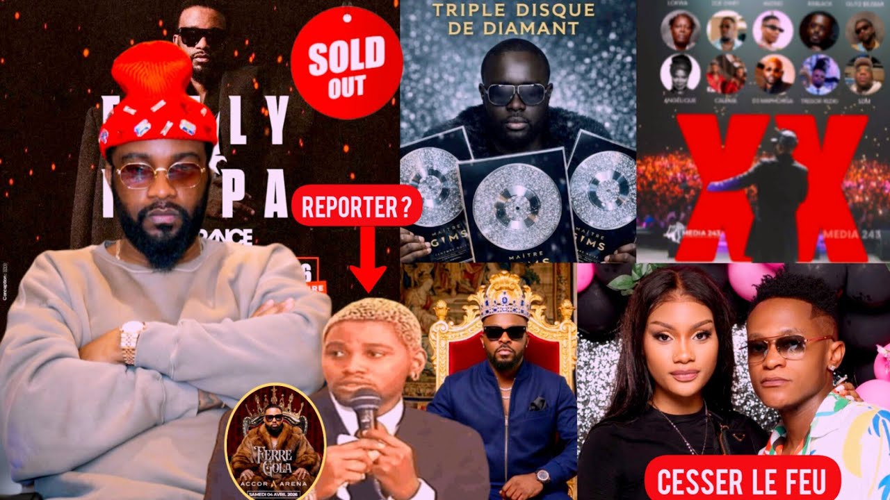 🚨URGENT:F@LLY IPUPA 🦅👑DEMONSTRATION DE FORCE💪BILLETTERIE 3🔥HERITIER À COINCÉ FERRE CONCERT?INOS'B😭♡?
