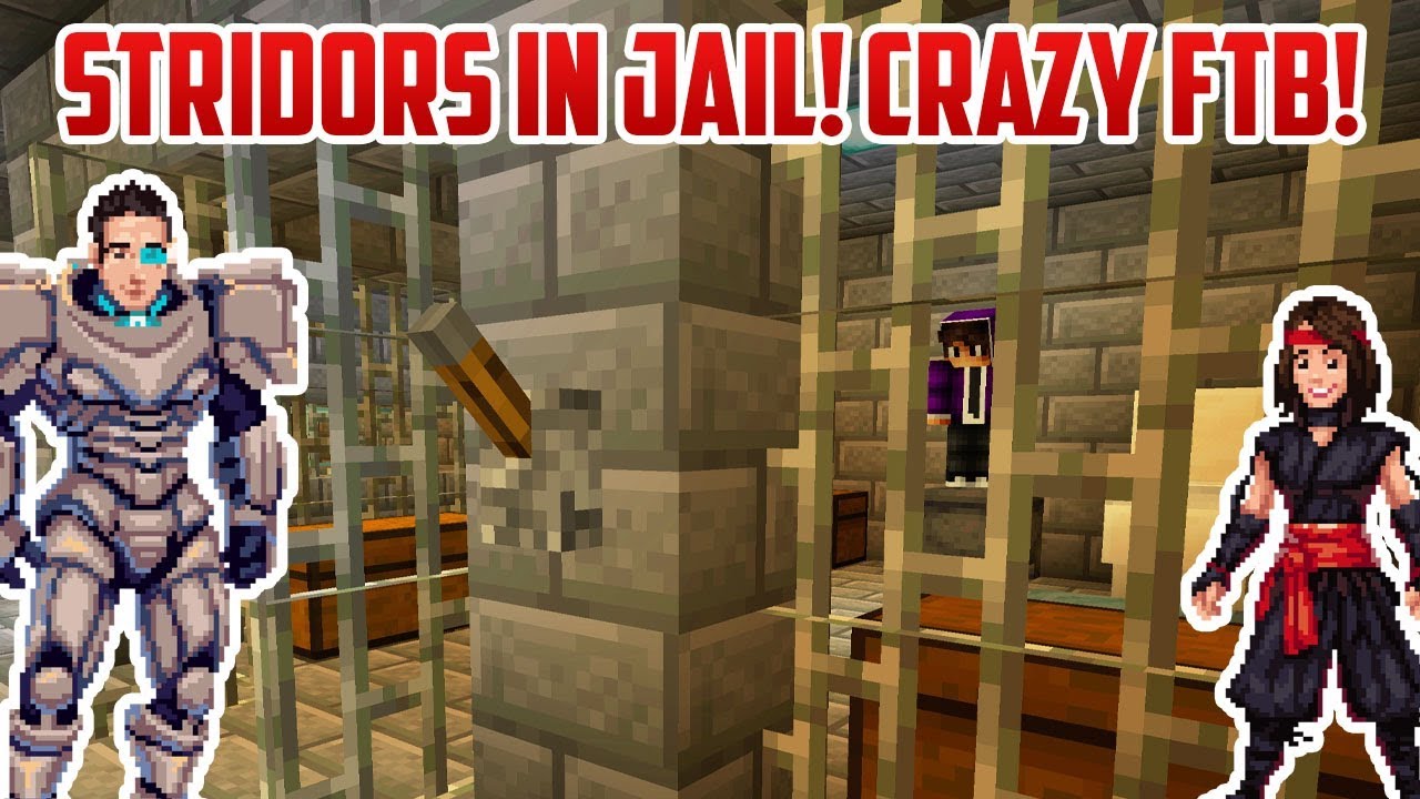 Minecraft: СТРИДОР ОТПРАВЛЯЕТСЯ В ТЮРЬМУ НА ЭТОЙ БЕЗУМНОЙ КАРТЕ