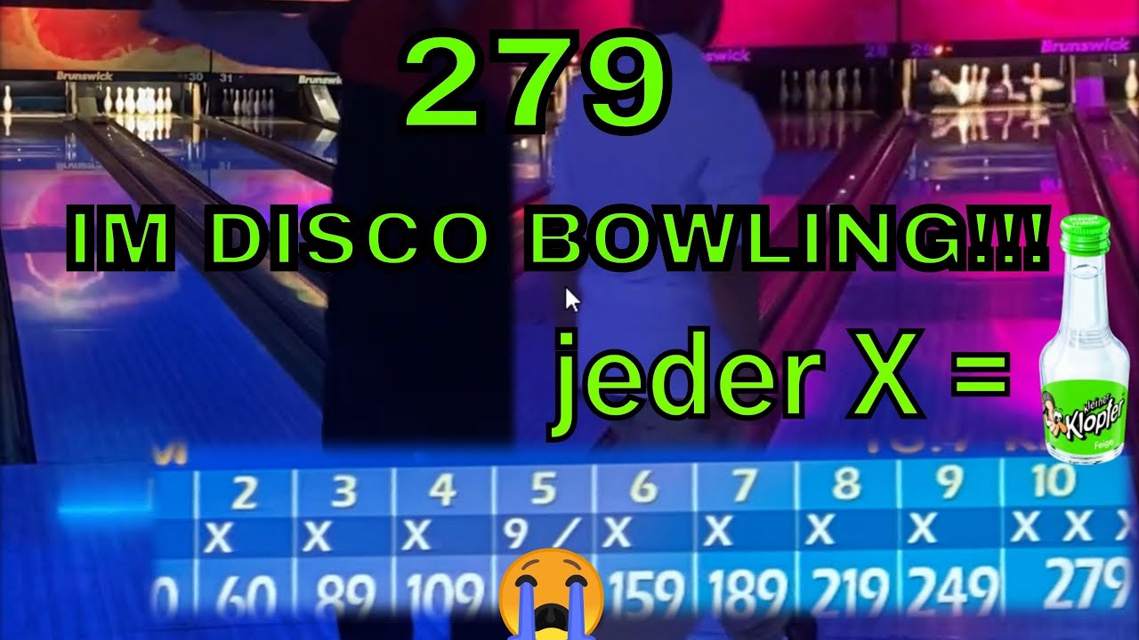 279 Spiel während Disco Bowling Felix Bowling Ludwigshafen
