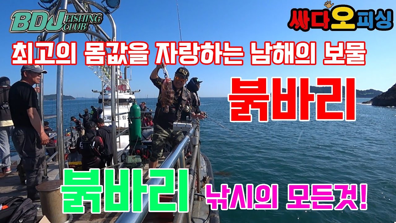 최고의 몸값을 자랑하는 남해 붉바리낚시의 모든것!