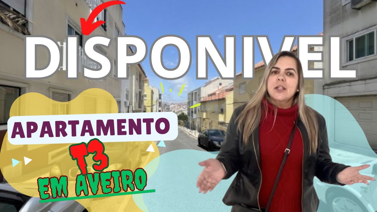 APARTAMENTO T3 DISPONÍVEL EM AVEIRO PARA ARRENDAMENTO #154