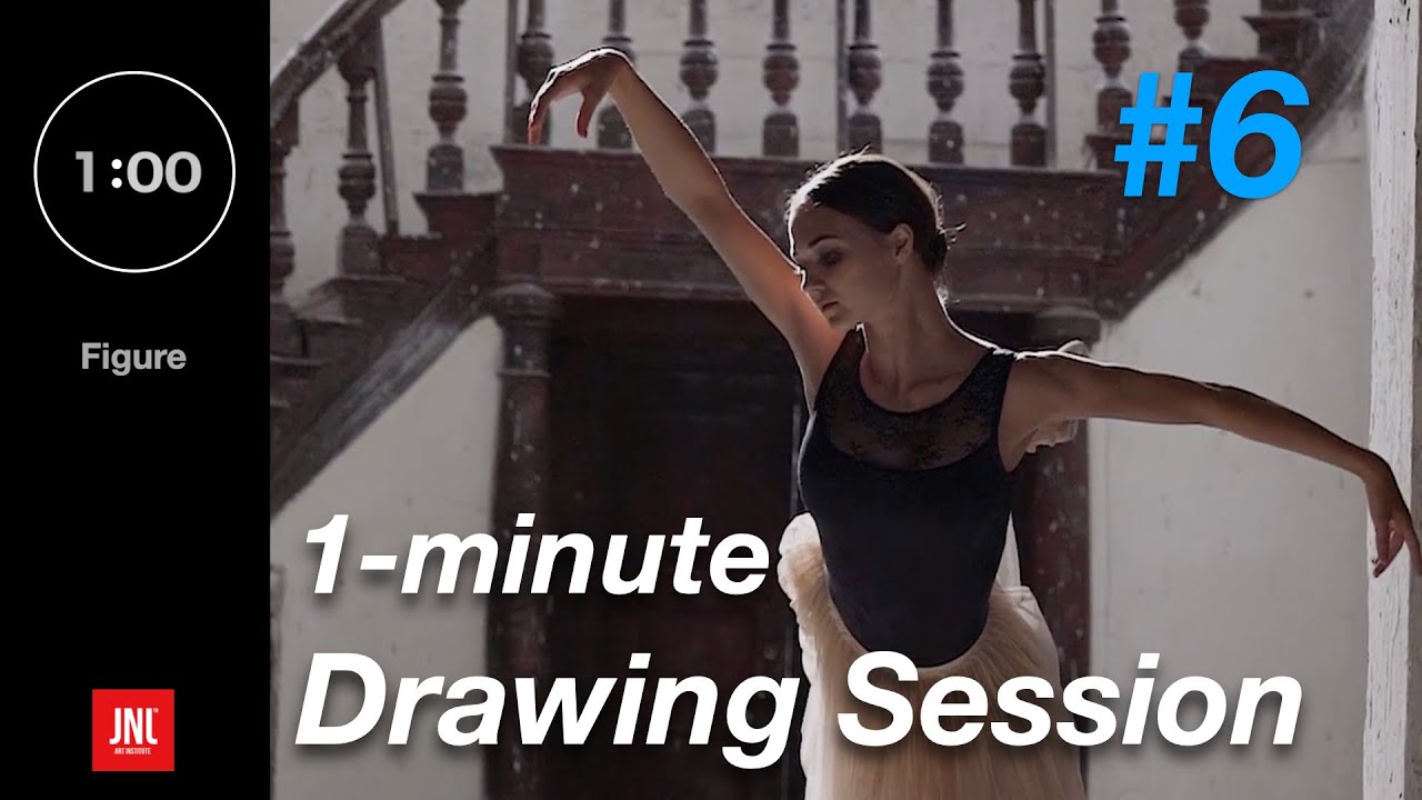Croquis & Drawing  session [Figure]1minute / HD image! 인물 드로잉, 크로키 연습 사진자료 #ballerina croquis