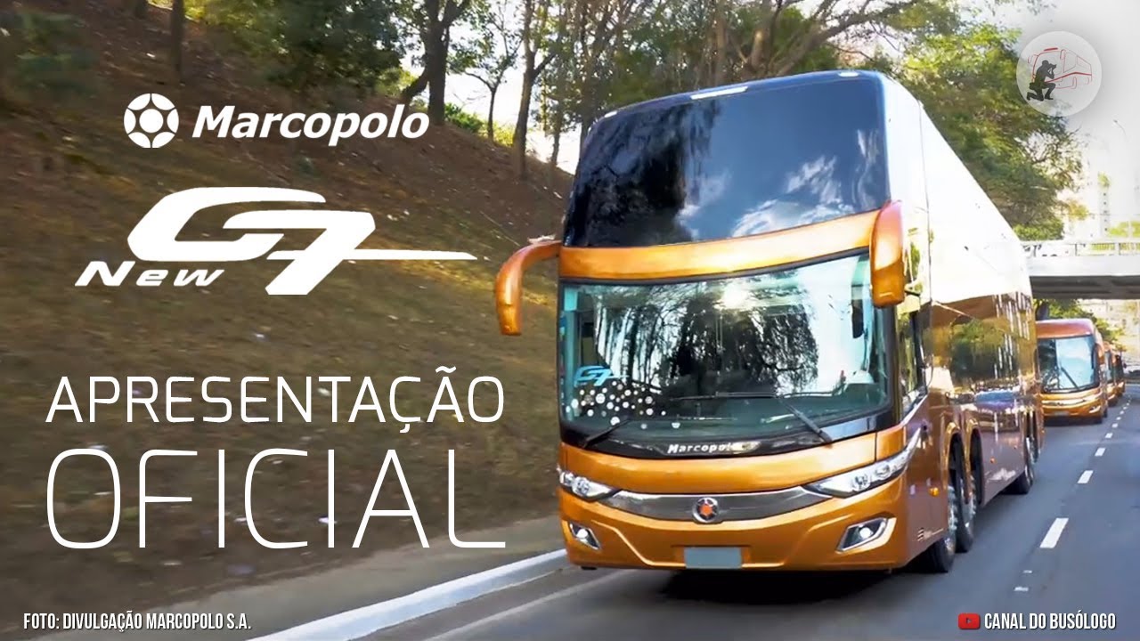 Paradiso NEW G7 - Marcopolo apresenta oficialmente os novos modelos