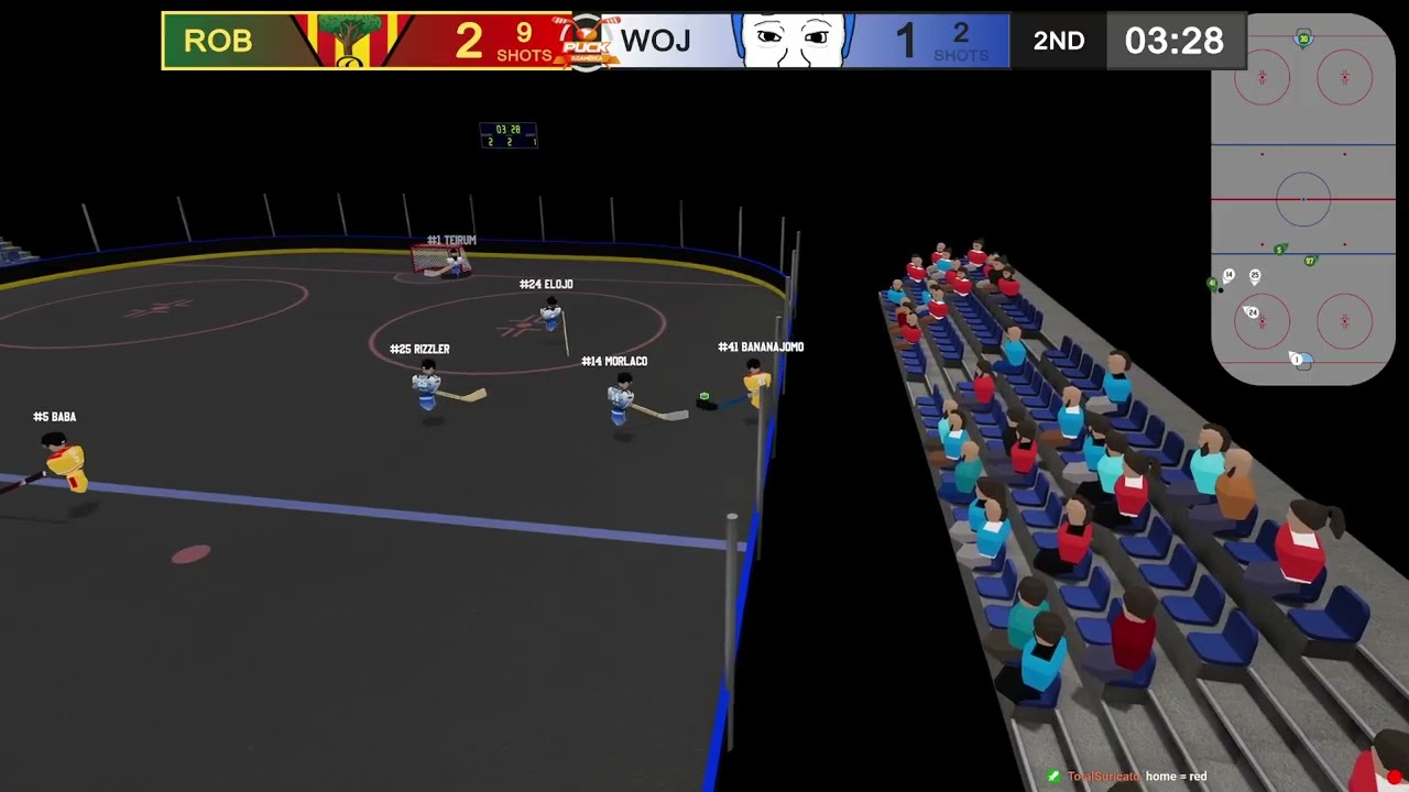 [Liga de Hielo T5] Wojaks vs Robledo Puck