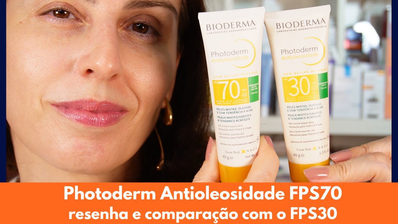 Bioderma Photoderm  Antioleosidade FPS70 resenha - é bom para pele oleosa?
