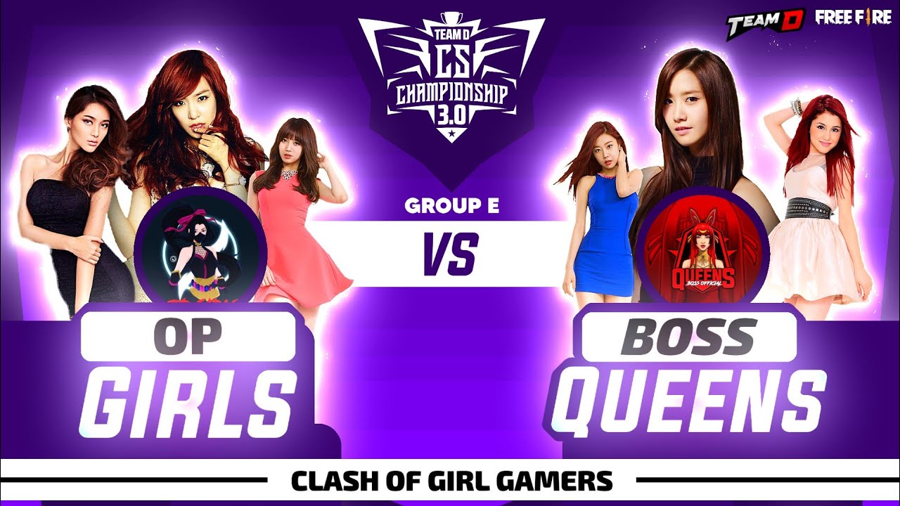 OP Girls Vs Boss Queens || Fight Of Angles🍁|| Team D CS Championship 3.0