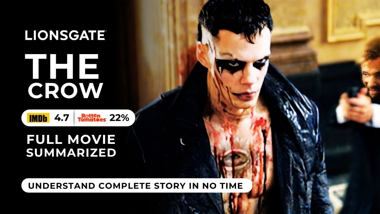 The Crow 2024 Full Movie Ending Explained & Review | Summarized #movie #horror