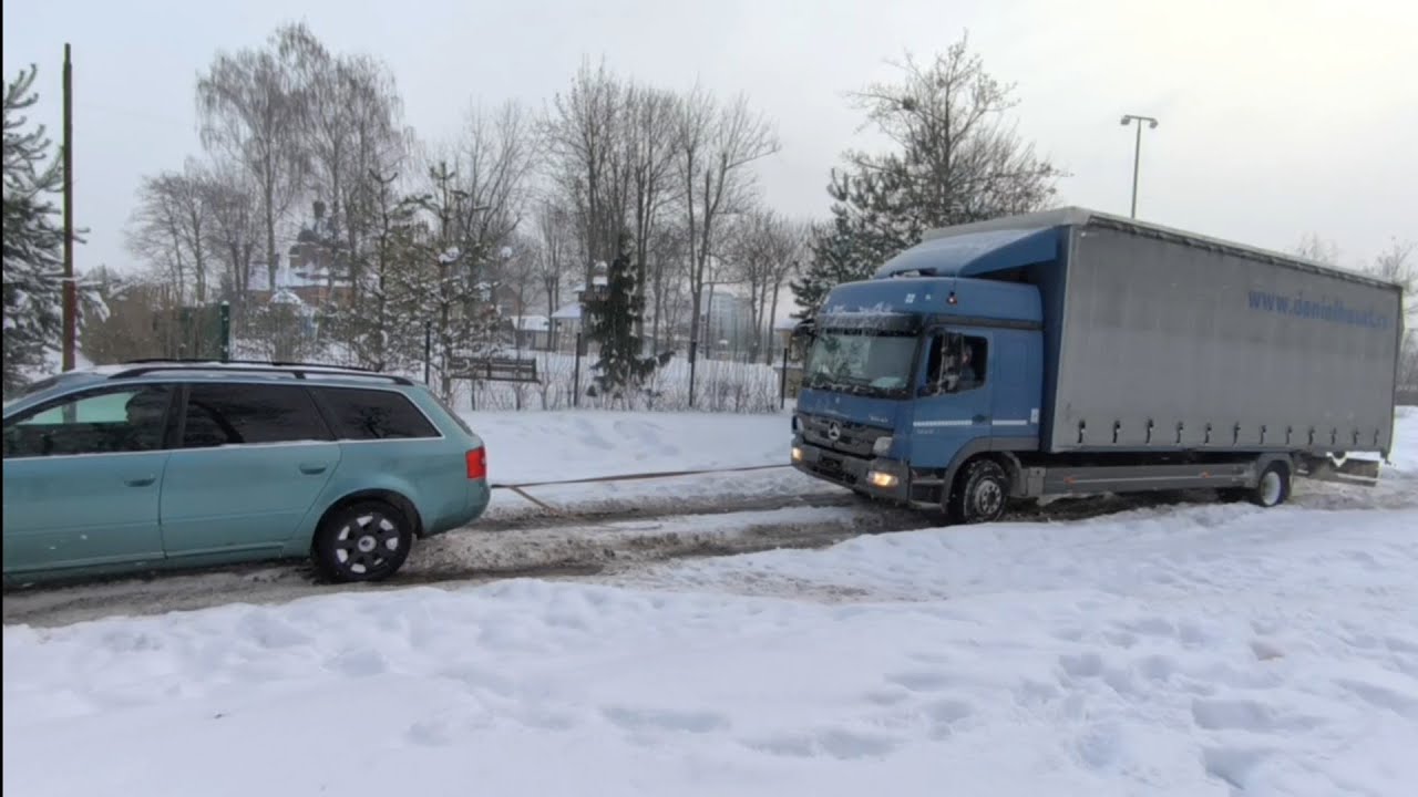 Допоміг колезі#ауді quattro сила💪