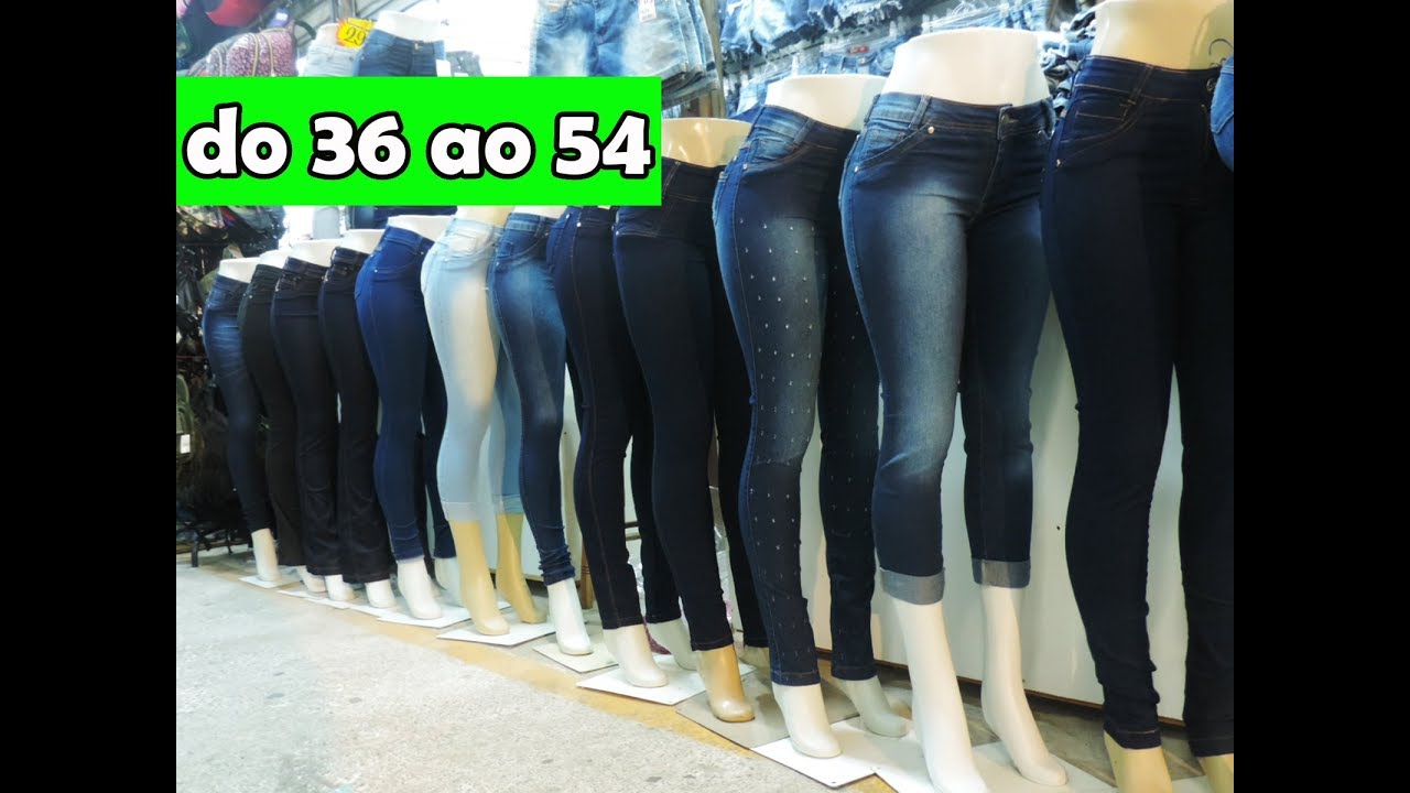 🔷 BRÁS FEIRA DA MADRUGADA - MELHOR LOJA DE JEANS DO 36 AO 54