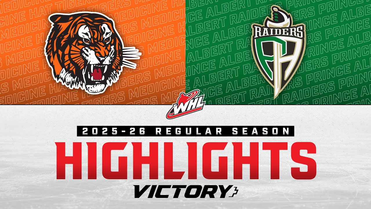 Medicine Hat Tigers at Prince Albert Raiders 01/24 | WHL Highlights 2025-26