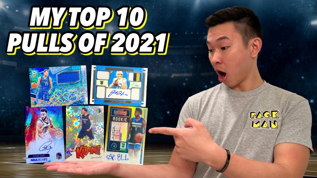 MY TOP 10 SPORTS CARD PULLS OF 2021! 🔥