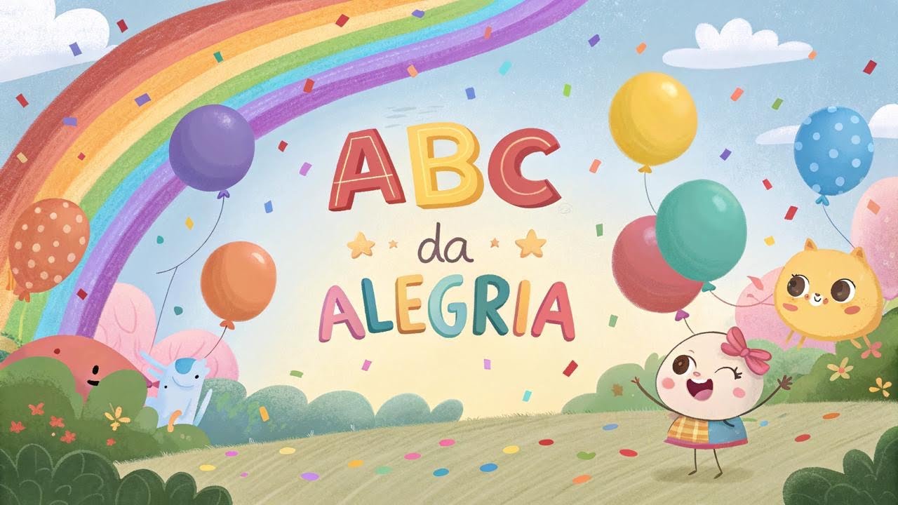 👉 ABC da Alegria 🎶 | Música Infantil Divertida para Aprender o Alfabeto Brincando