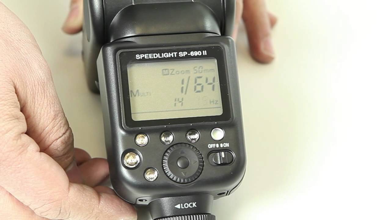 Tutorial uso del flash estroboscópico