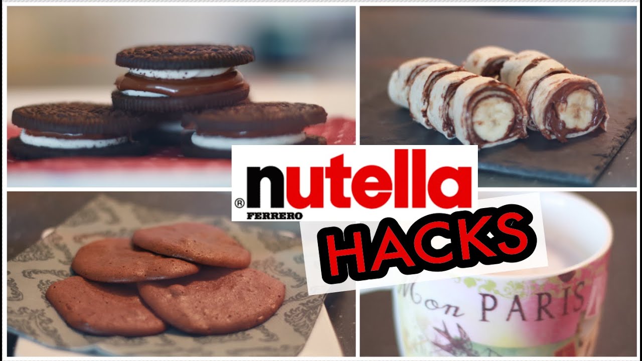 NUTELLA HACKS die jeder kennen sollte! | Kisu