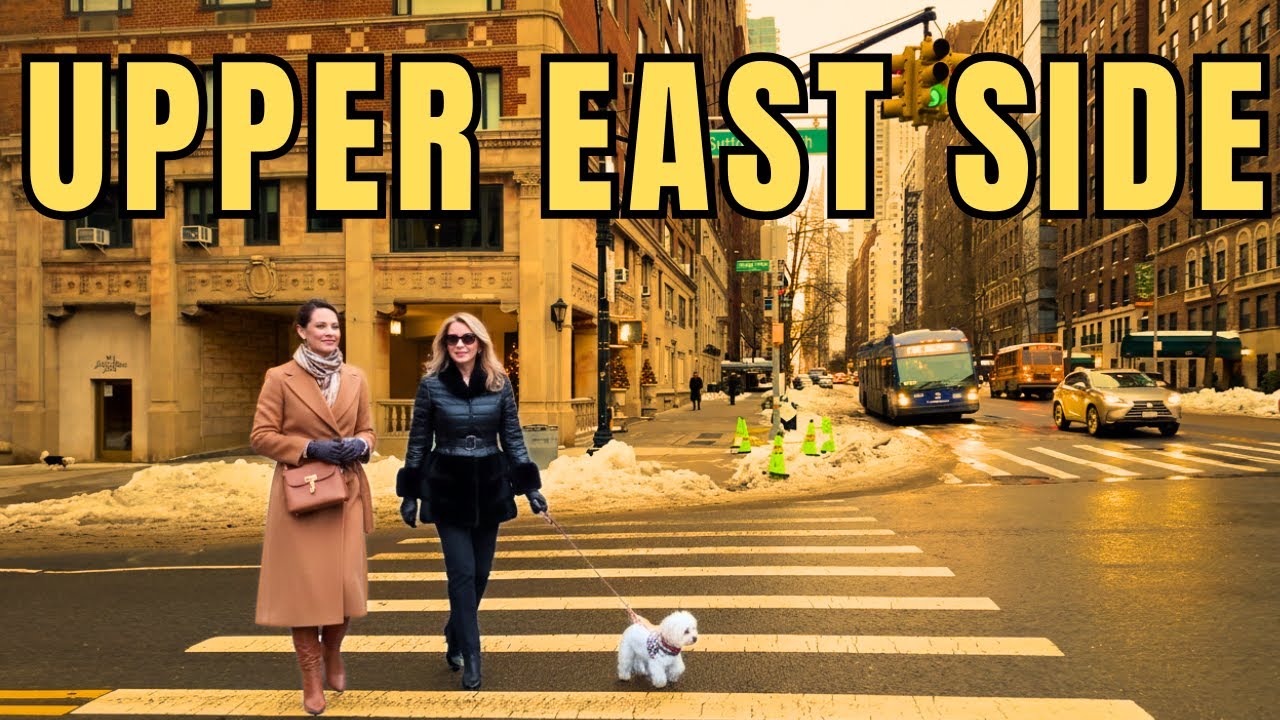 Exploring Manhattan's UPPER EAST SIDE & SUTTON PLACE During Polar Vortex!