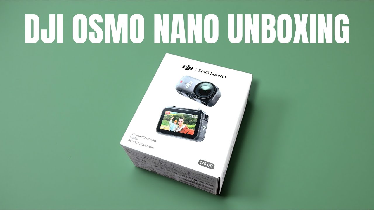 Распаковка DJI Osmo Nano