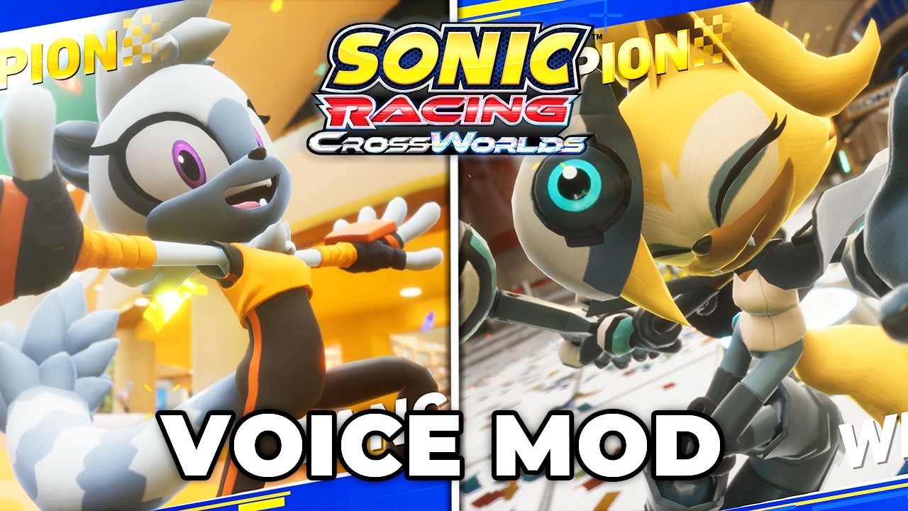 Tangle and Whisper Voice Mods | Sonic Racing CrossWorlds