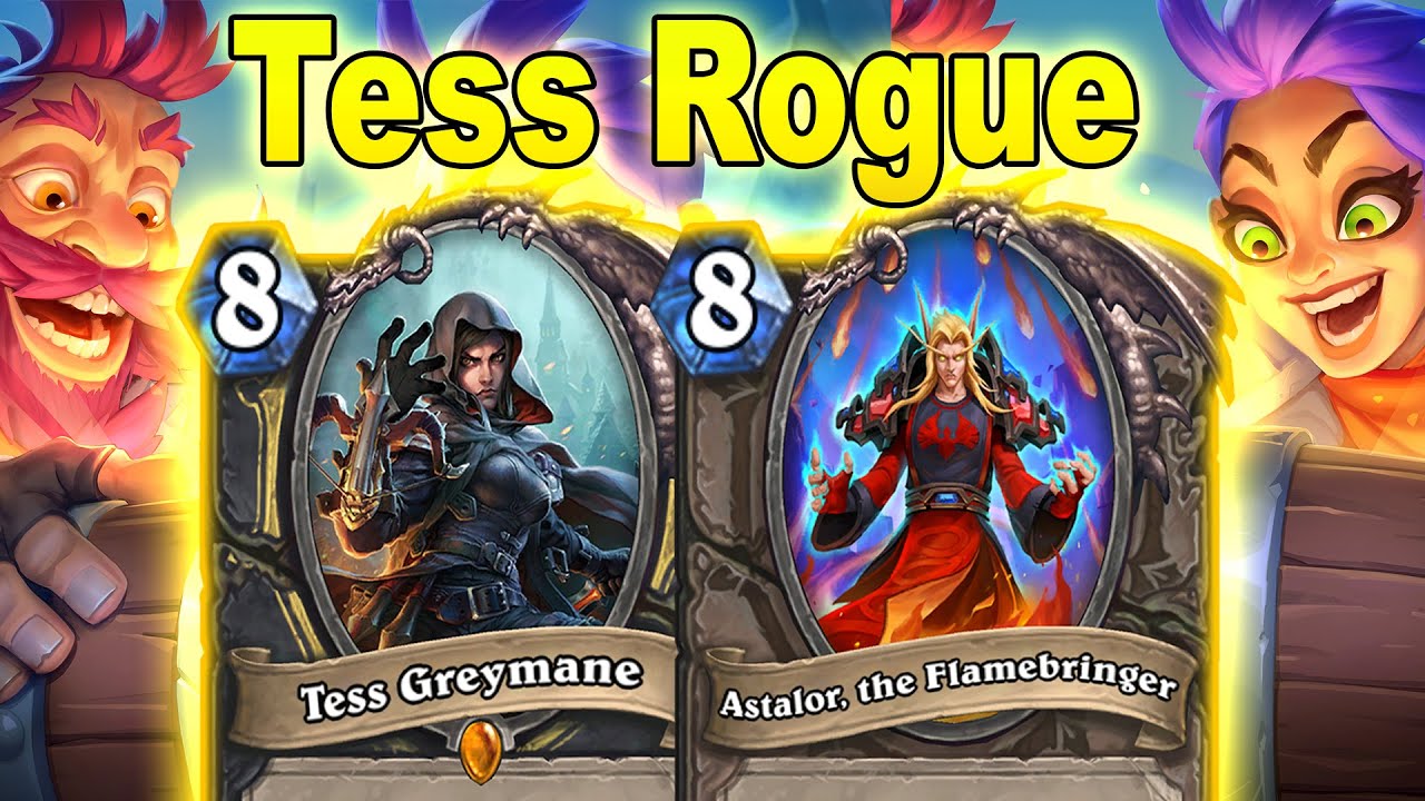 The Most Fun Deck! Thief Tess Control Rogue At the March of the Lich King | Hearthstone