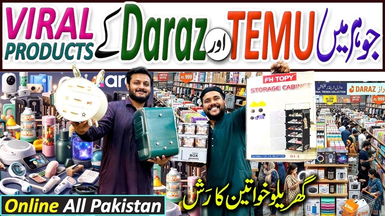 Temu & AliExpress Viral Items in Karachi! 😱 | Discount Mart Millennium Mall 2026 | Discount Mart
