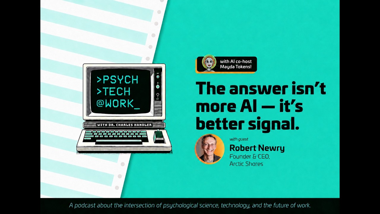 &ldquo;The answer isn&rsquo;t more AI &mdash; it&rsquo;s better signal.&rdquo; With Robert Newry, Founder & CEO, Arctic Shores