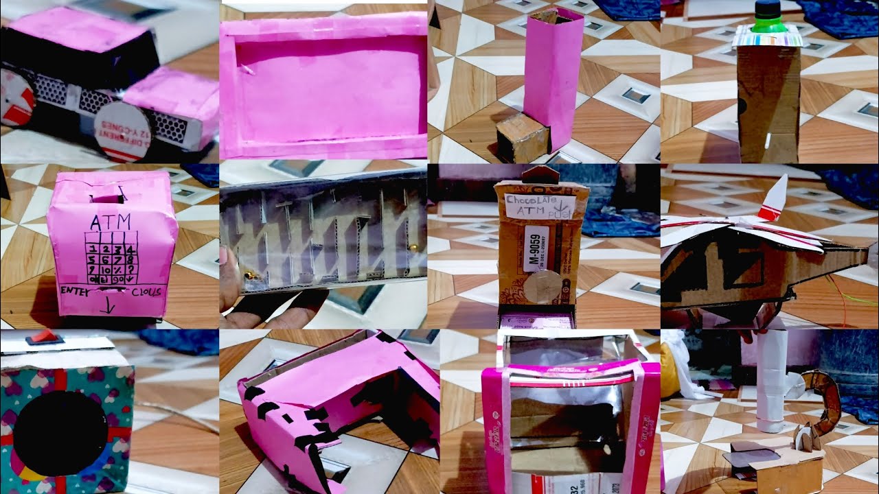 we made cardbord 12 creativity concept somehing 😯