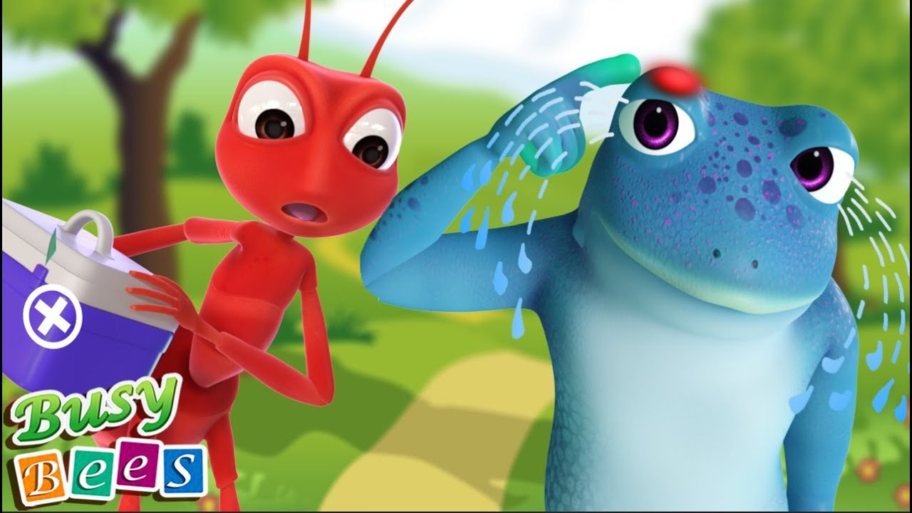 The Boo Boo Song | Doctor Cartoon | First Aid Song For Childrens & Kids | Busy Bees Nursery Rhymes