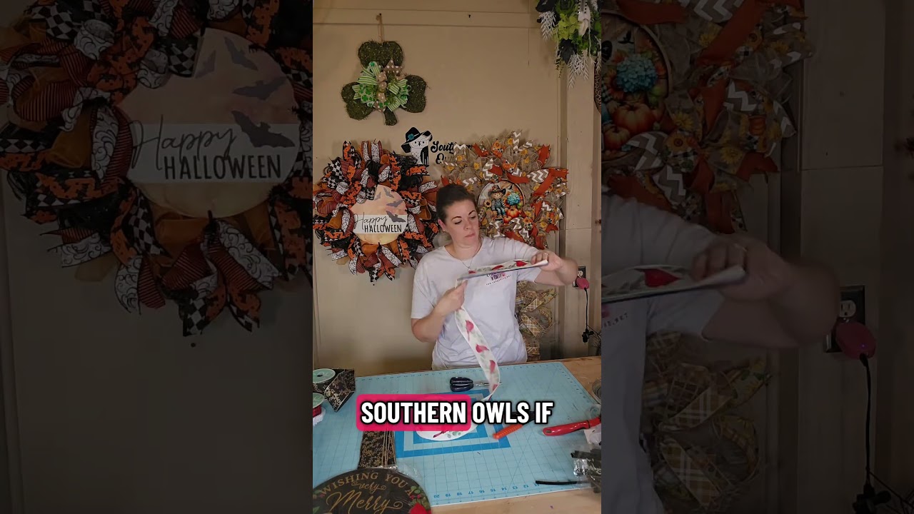 Southern Owls Wreath Kits now available at TheSouthernOwls #diy #howto #tutorial #crafter
