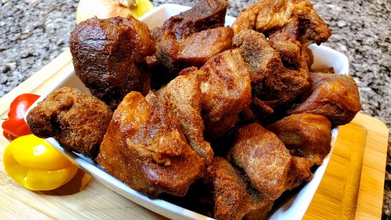 Homemade Domedo || Fried Pork Meat || How To Make Delicious Fried Pork