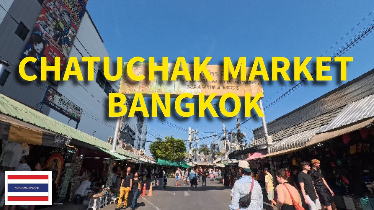 Chatuchak Market world's largest weekend Market Bangkok