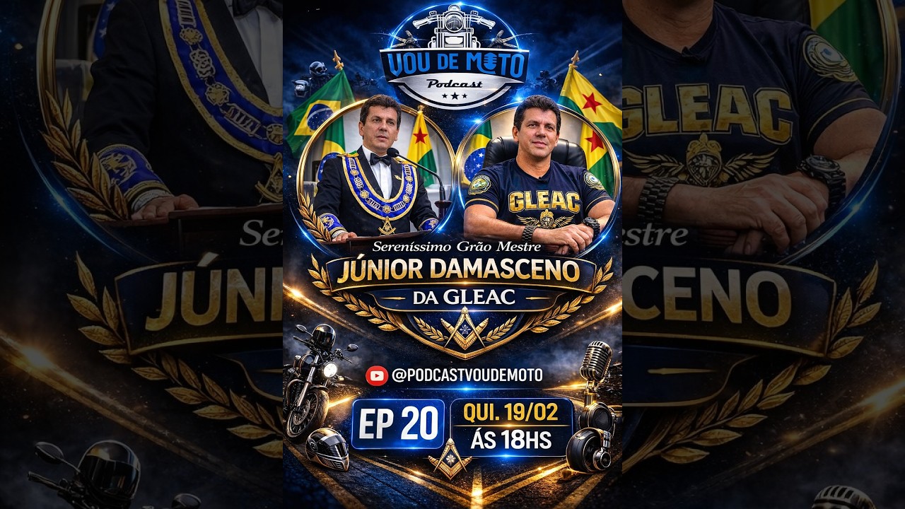 JÚNIOR DAMASCENO - VOU DE MOTO PODCAST #EP20