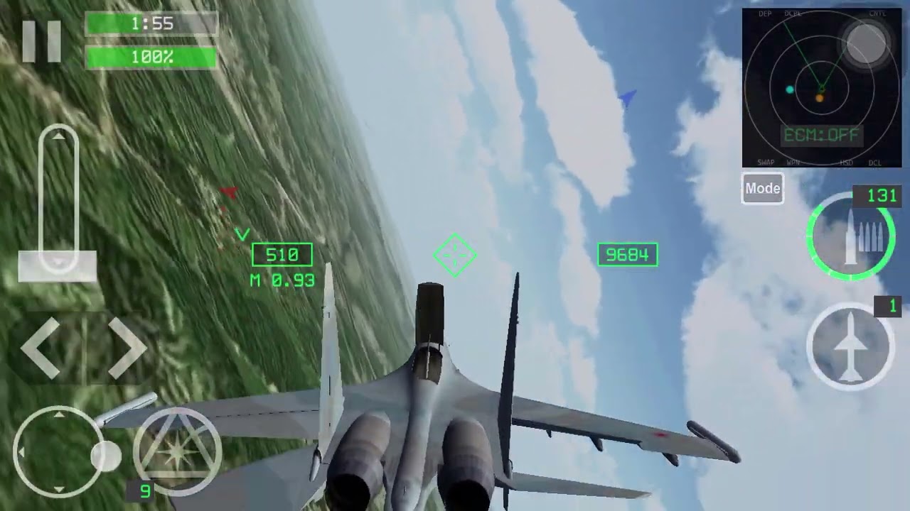 SU-30M2 VS F-35C game play strike fighters (my wingman is sitting duck)