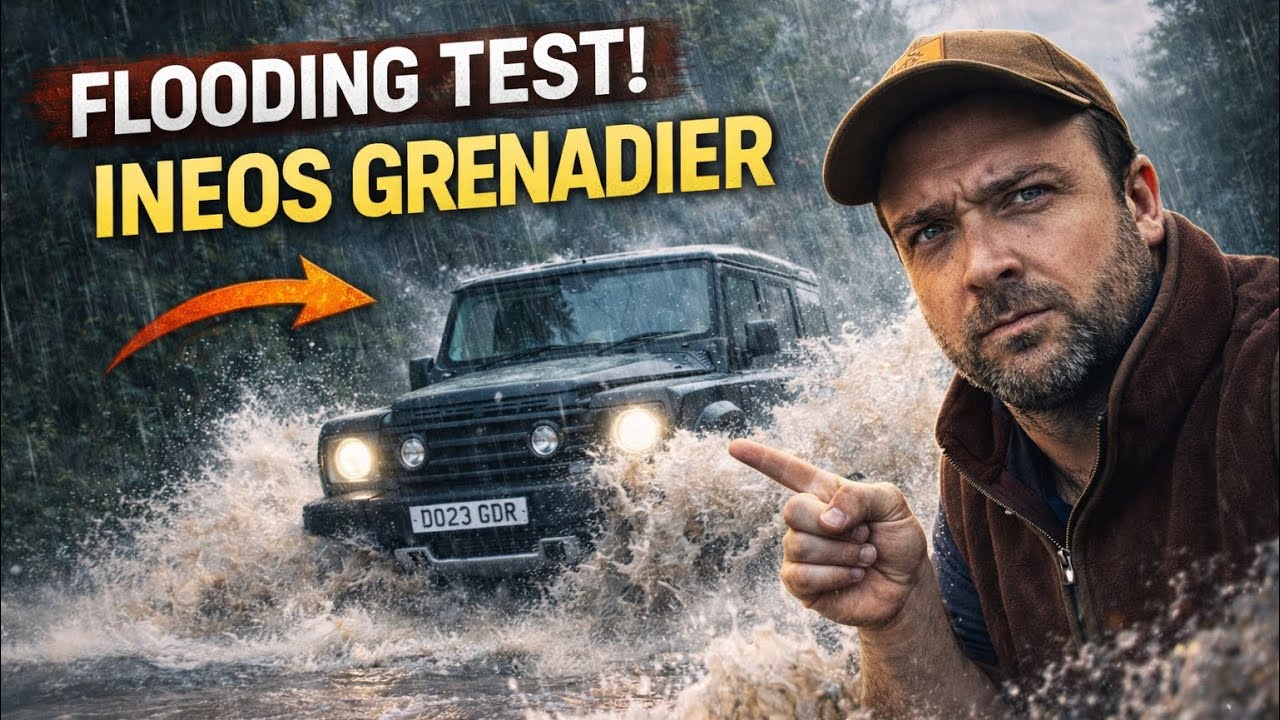 I Drove the INEOS Grenadier Through a Flood… Would You?