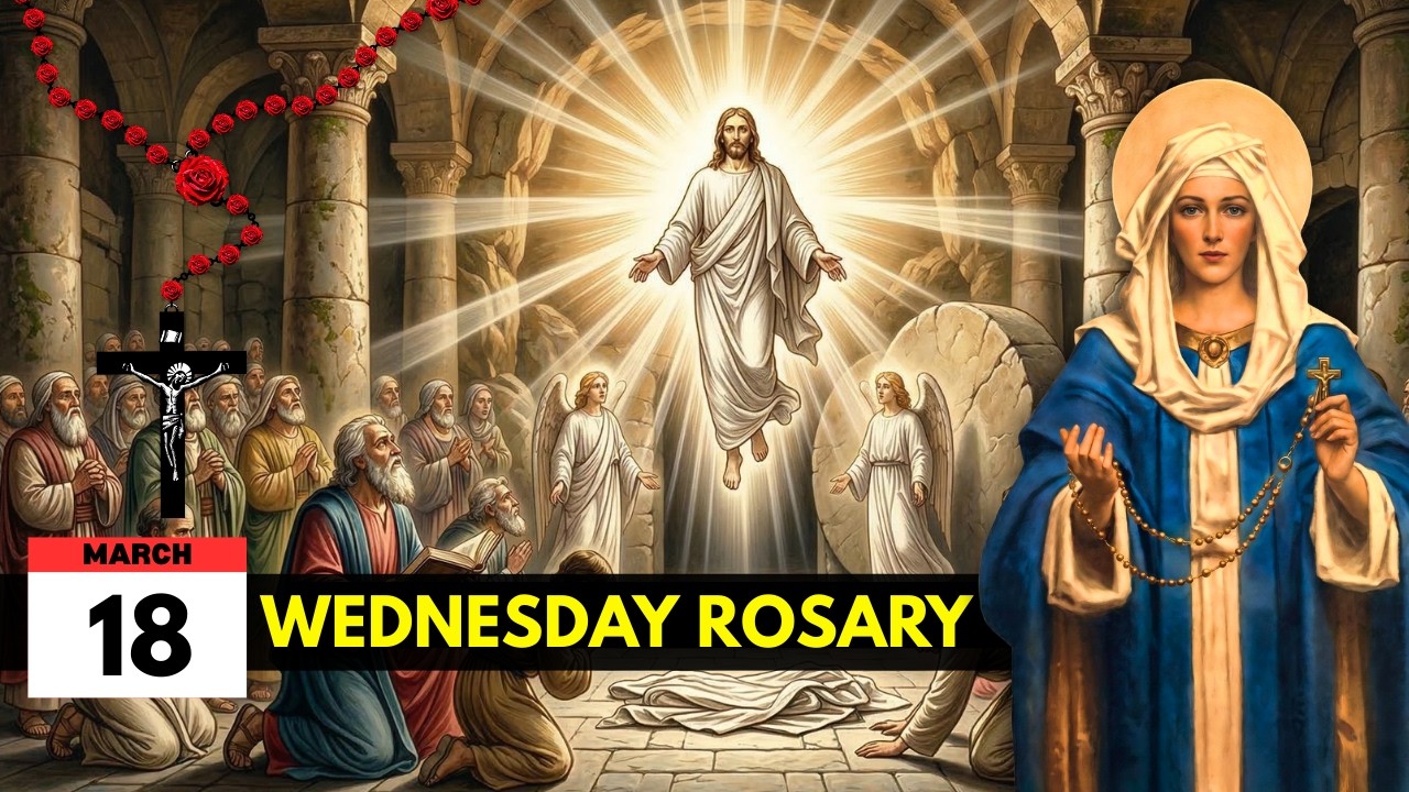 Молитва Святого Розария: 18 марта 2026 г. - Славные Тайны - Среда 4-й недели Великого поста