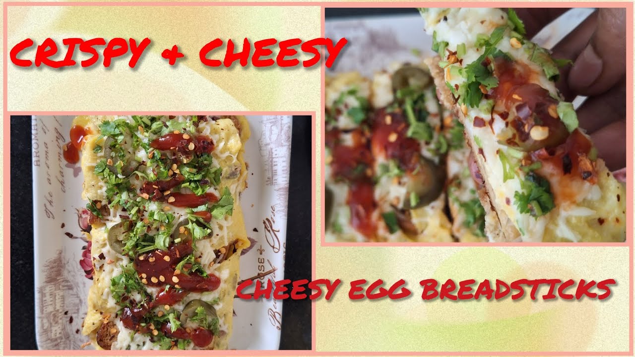 Crispy Cheesy Egg Breadsticks | Easy & Tasty Evening Snack Recipe | Must Try!