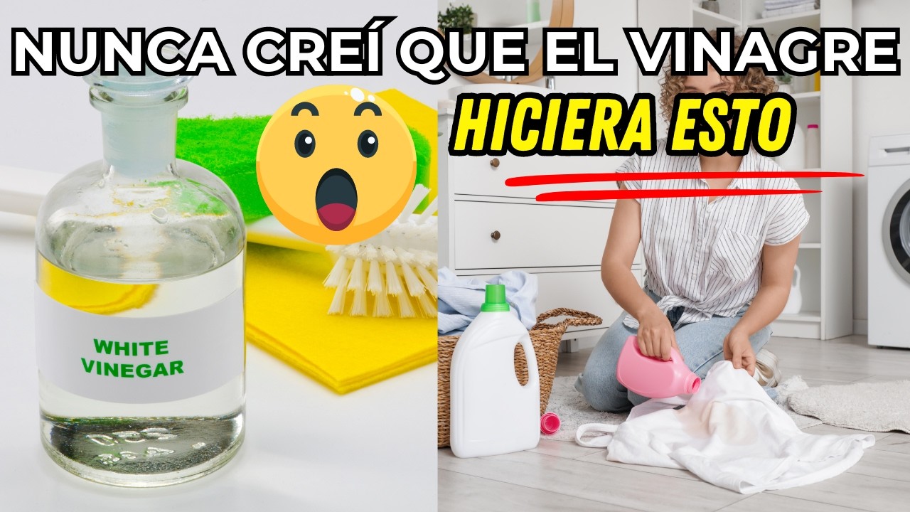 15 Usos del VINAGRE que Harán Magia en tu HOGAR! 🔮🏠