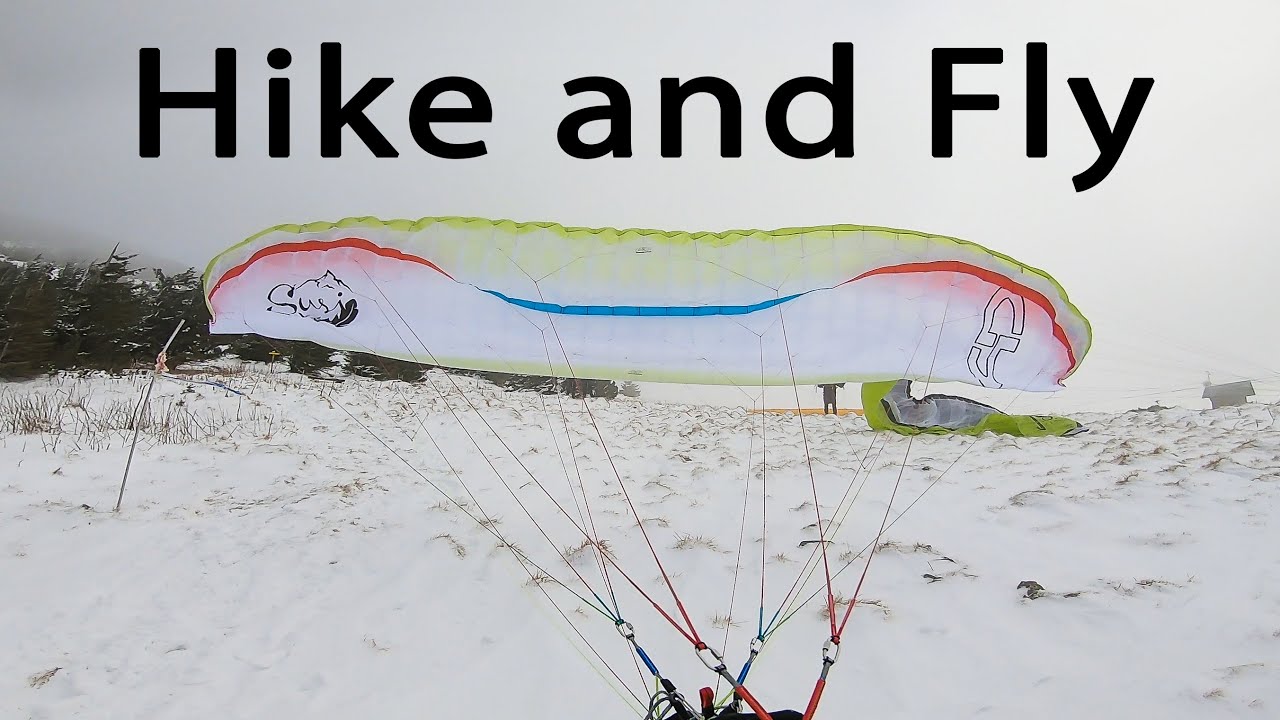 Rauher Kamm bei Schneefall | Hike and Fly Ötscher 1893m