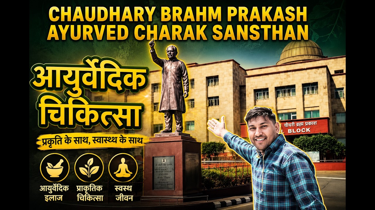 India's biggest Ayurvedic hospital | All about Chaudhary Brahm Prakash ayurved charak sansthan |