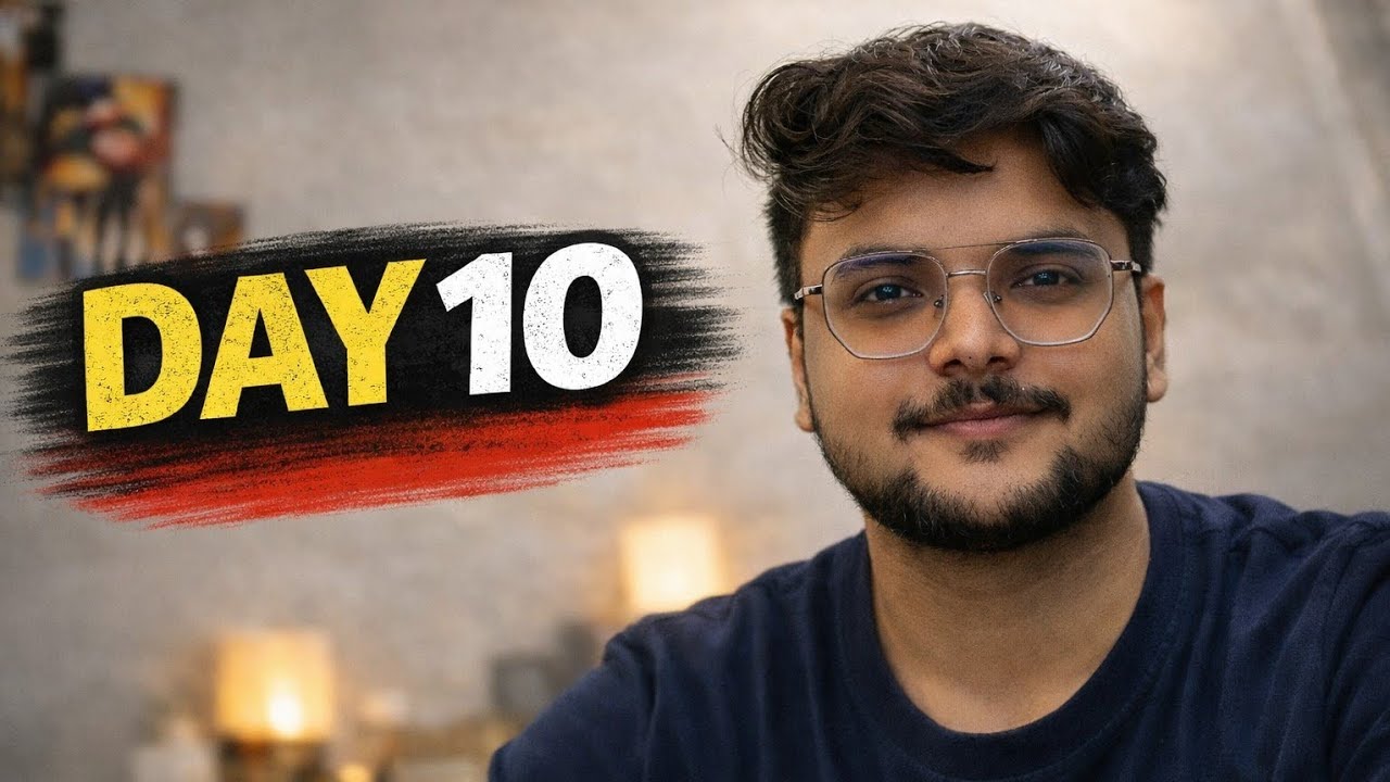 10 Din Me Kya Seekha? | Day 10 | Daily Vlog #day10#dailyvlog#consistency#selfimprovement#motivation