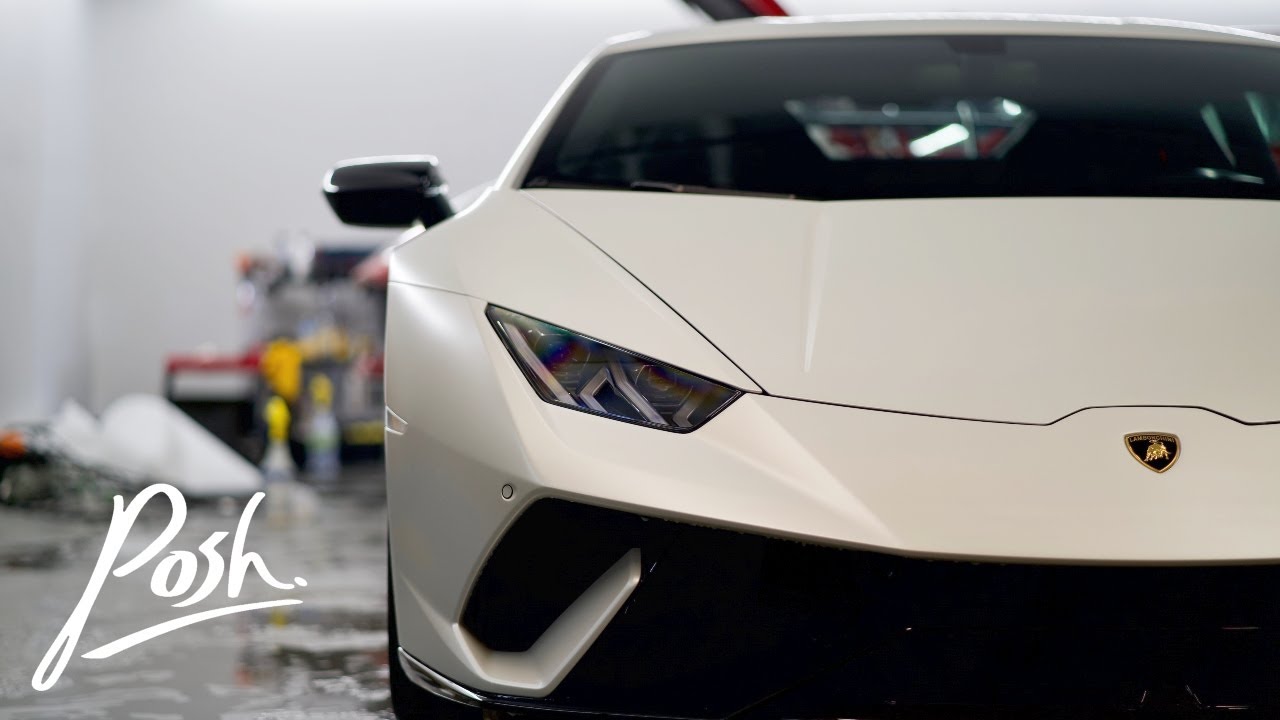 Bianco Canopus Lamborghini Huracan Performante New Vehicle Prep!