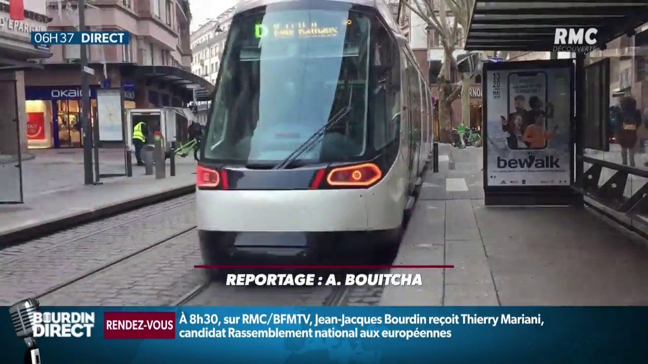 Un tram rallie Strasbourg à Kehl, un symbole de coopération entre la France et l'Allemagne?