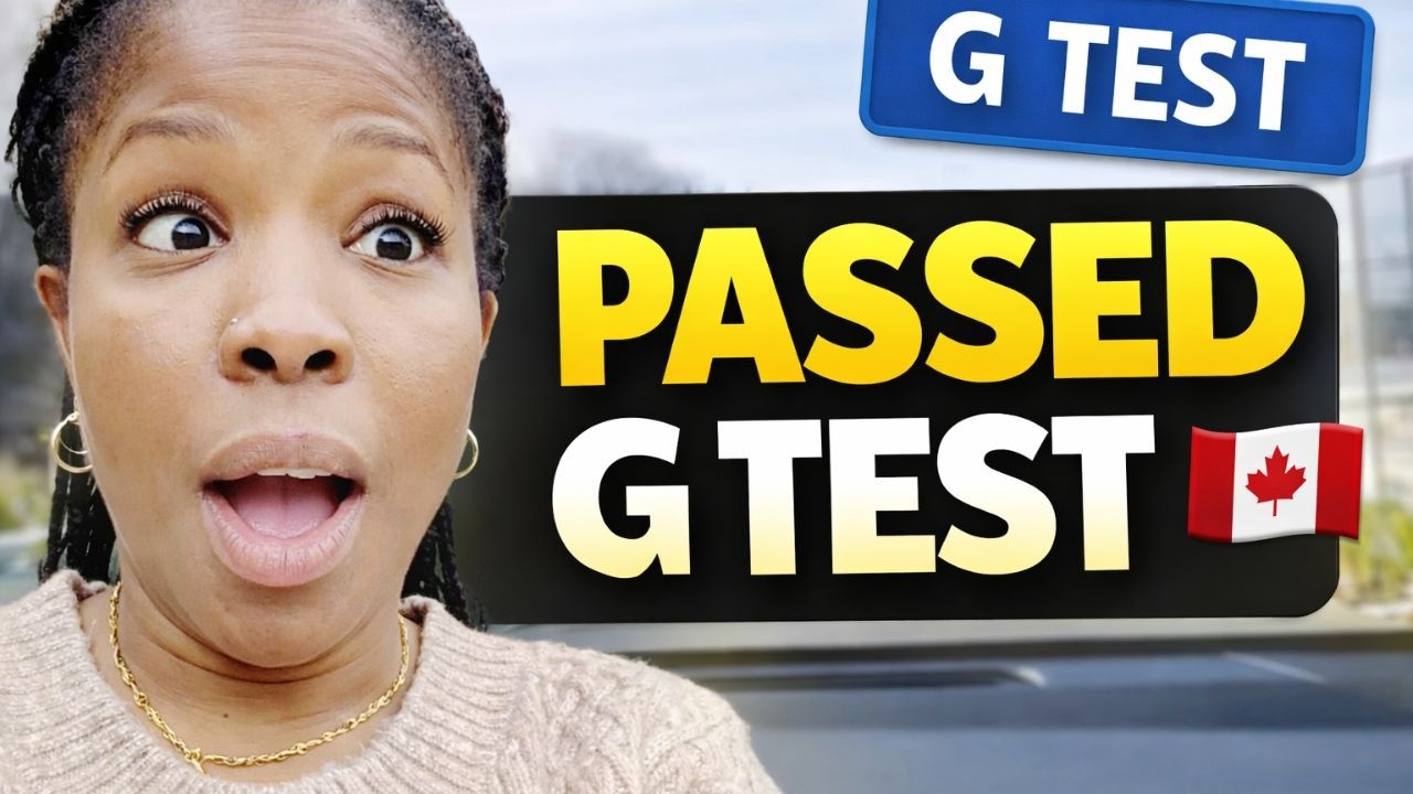 I Passed my G License Test in Canada + Tips & Advice on how to pass the theory and road test | Vlog