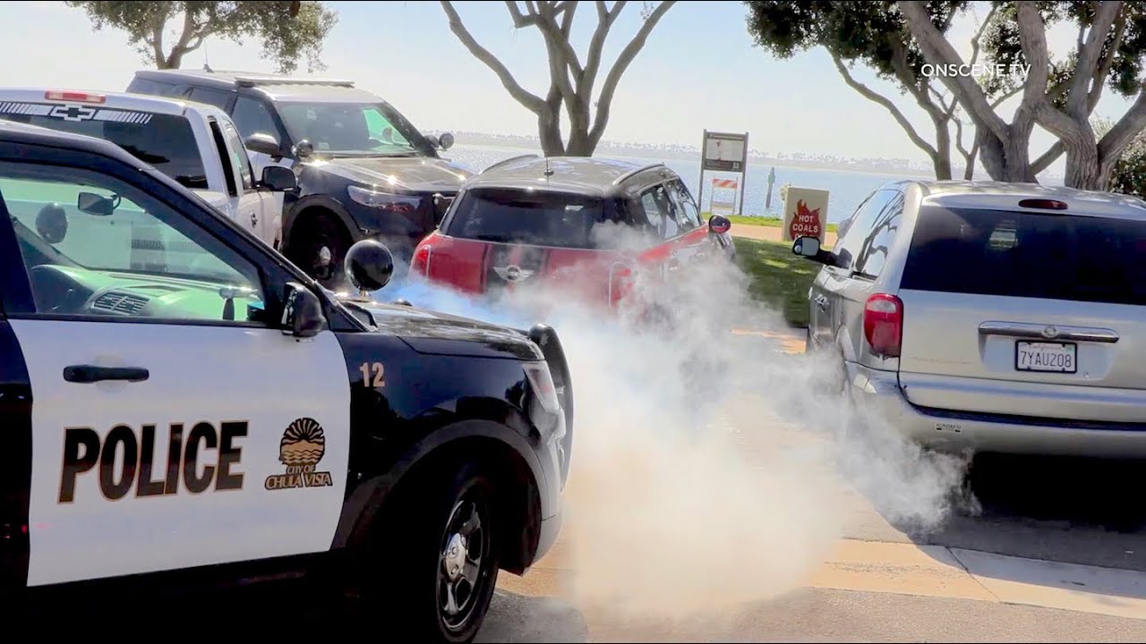 **Caught On Camera** Dangerous Suspect Escapes Police 3 Times | Chula Vista