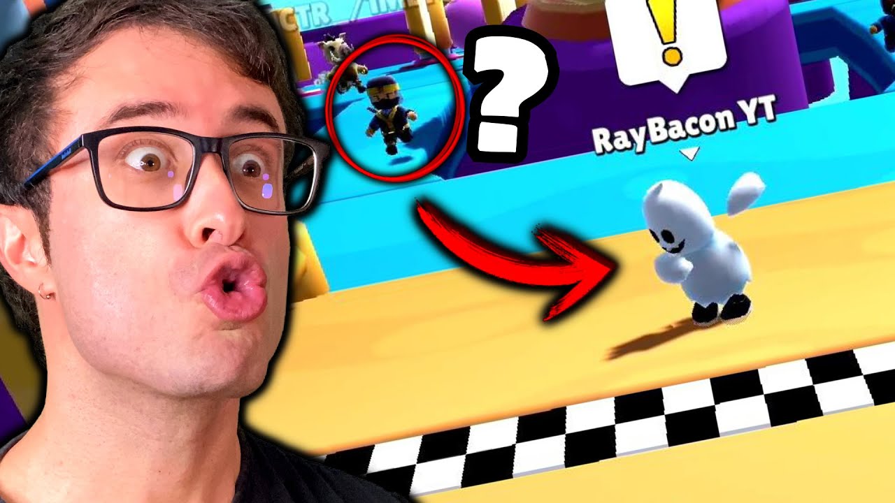 &iexcl;&iexcl;HAZ un GESTO ANTES de GANAR!!! 😎 RETOS STUMBLE GUYS con RAY BACON