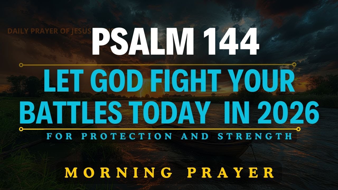 Psalm 144 : Let God Fight Your Battles Today | Blessed Morning Prayer