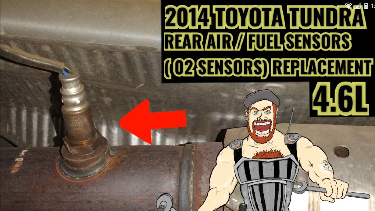 2013 - 2017 TOYOTA TUNDRA 4,6L REAR AIR / FUEL ( 02 SENSORS ) REPLACEMENT TUTORIAL