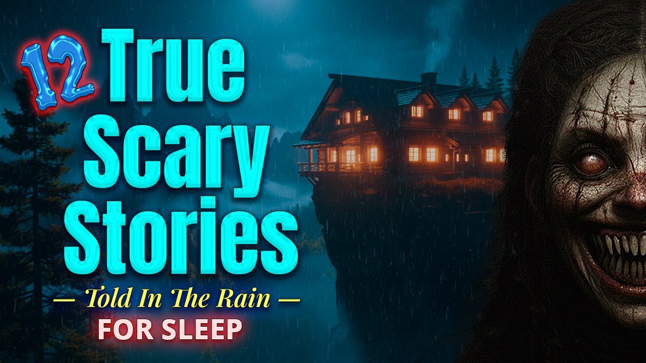 12 Paranormal Ghost Stories - Scary True Stories Told In The Rain | For Sleep Vol.1
